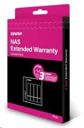 Obrázek QNAP LIC- NAS- EXTW- PINK- 3Y- EI elektronická prodlužujicí záruka 3 roky