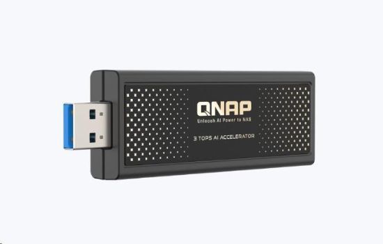 Obrázek QNAP QAI-U100 EDGE AI akcelerátor (2C,Cortex-A35,1,6GHz,USB3.2Gen1)