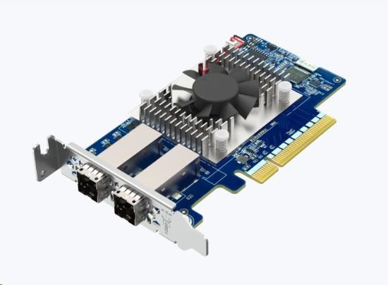 Obrázek QNAP QXP- 830S- 3808 externí rozšiřující PCIe SAS karta 12Gb/ s, SATA 6Gb/ s, PCIe Gen4 x8, 2x SFF- 8644