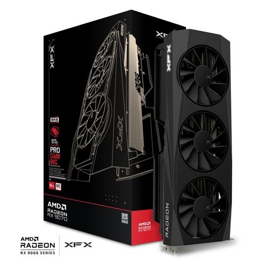 Obrázek VGA XFX Quicksilver AMD Radeon RX 9070 XT 16GB GDDR6