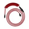 Obrázek HyperX USB-C Coiled Cable Red-Black - Příslušenství ke klávesnici