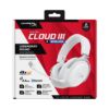 Obrázek HyperX Cloud III S Wireless White Gaming Headset