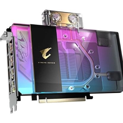 Obrázek GIGABYTE VGA NVIDIA GeForce RTX 5080 XTREME WATERFORCE WB 16G, 16G GDDR7, 3xDP, 1xHDMI