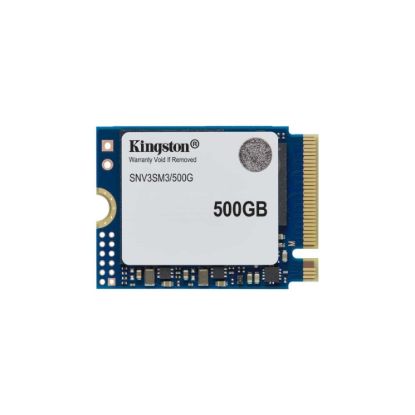 Obrázek Kingston SSD 500GB NV3, M.2 2230, NVMe PCIe Gen4x4, (R: 5000MB/s; W: 3000MB/s)