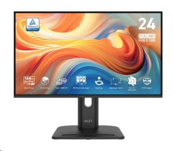 Obrázek MSI LCD PRO MP245PHG E14, 23.8", 1920x1080, IPS, 4, 0 ms, VESA 100x100, Black