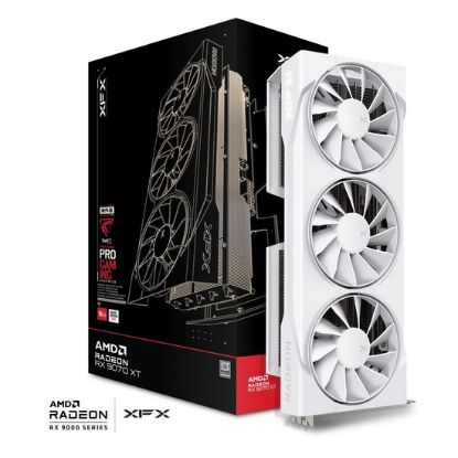 Obrázek VGA XFX Swift AMD Radeon RX 9070 XT 16GB GDDR6, White