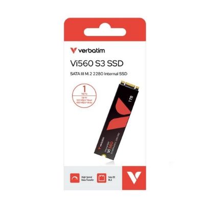 Obrázek VERBATIM SSD Vi560 S3 M.2 1TB SATA III, W 520/ R 490MB/ s