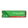 Obrázek WD GREEN SSD 2 TB SN3000 Powered by SanDisk, PCIe Gen4 x 4, M.2 2280, (R: 5000/ W: 4200 MB/ s)