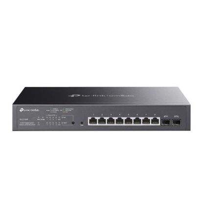 Obrázek TP-Link OMADA switch SG2210MP (8xGbE,2xSFP,8xPoE+,150W,fanless)