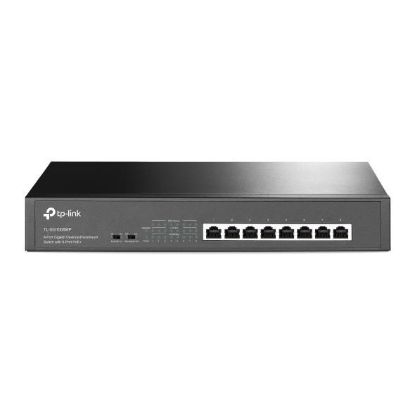 Obrázek TP-Link switch TL-SG1008P (8xGbE, 4xPoE+, 64W, fanless)