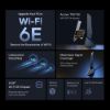 Obrázek TP- Link Archer TXE73E WiFi6E PCIe adapter (AXE5400, 2, 4GHz/ 5GHz/ 6GHz, Bluetooth5.3)