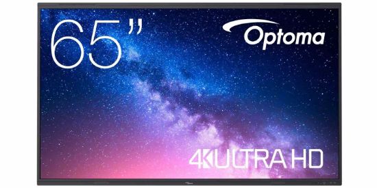 Obrázek Optoma 1651RK IFPD 65" - interaktivní dotykový, 4K UHD, multidotyk 40prstu, Android 14, 8GB RAM / 64GB ROM