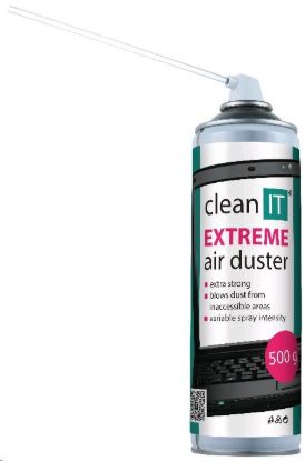 Obrázek CLEAN IT Stlačený vzduch EXTREME 500g, NEHOŘLAVÝ