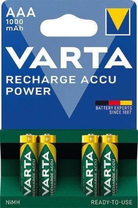 Obrázek Varta LR03/4BP 1000 mAh Ready to use (Blistr 4ks)