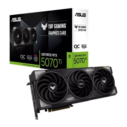 Obrázek VGA ASUS TUF Gaming GeForce RTX 5070 Ti 16GB GDDR7 OC