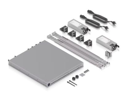 Obrázek Ubiquiti Enterprise Campus 24 PoE - 24-port PoE switch, 16x 10GbE + 8x 2,5GbE + 2x 25Gb SFP28, power budget 1050W, RP