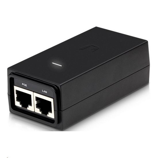 Obrázek Ubiquiti Gigabitový PoE Injektor 24-12W-G, 24V/0.5A (12W)