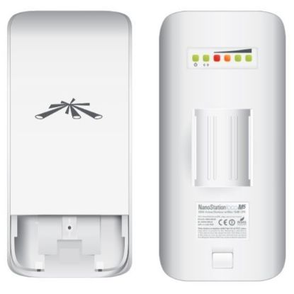 Obrázek Ubiquiti Nano Stanice Loco M2 AirMax, 2x2 MIMO 2.4 GHz, 2x 8 dBi, PoE-in