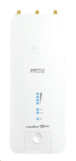 Obrázek UBNT airMAX Rocket5 AC PRISM Gen2 [airPRISM, AP/Client, 5150-5875 MHz, 802.11ac, 27dBm, 2xRSMA, 1xGPS]