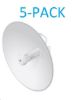 Obrázek UBNT airMAX PowerBeam5 AC 2 x 25dBi Gen2, 5- PACK [400mm, Client/ AP, 5GHz, airMAX ac, 10/ 100/ 1000 Ethernet]