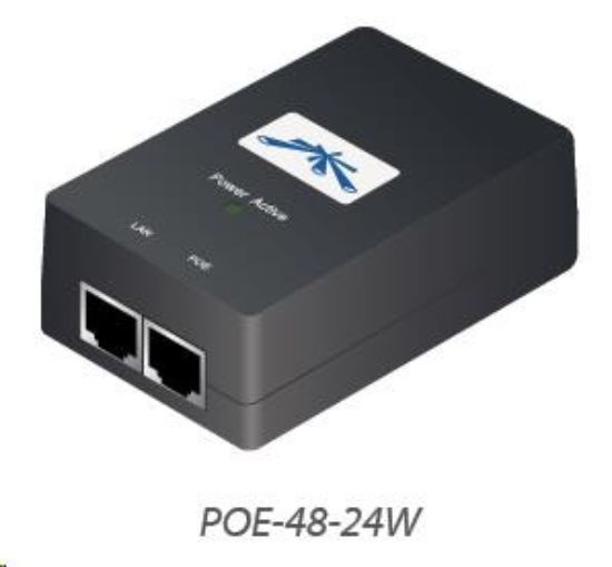 Obrázek UBNT POE-48-24W [PoE adaptér 48V/0,5A (24W), vč. napájecího kabelu]
