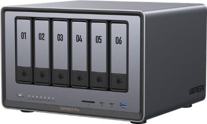 Obrázek UGREEN NASync DXP6800 Pro (10C/ i5- 1235U/ 4, 4GHz/ 8GBRAM/ 6xSATA/ 2xM.2/ 2x10GbE/ 1xPCIe/ 2xTB/ 2xUSB2.0/ 2xUSB3.2/ HDMI/ SD)