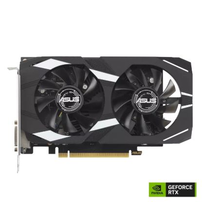 Obrázek ASUS VGA NVIDIA GeForce RTX 3050 DUAL OC 6GB, RTX 3050, 6GB GDDR6, 1xDP, 1xHDMI, 1xDVI