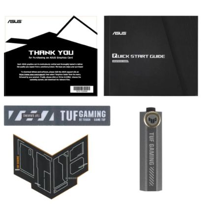 Obrázek ASUS VGA AMD Radeon RX 9070 XT TUF GAMING OC 16 GB, RX 9070 XT, 16 GB GDDR6, 3xDP, 1xHDMI