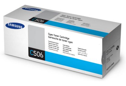 Obrázek HP - Samsung CLT-C506L High Yield Cyan Toner Cartridge (3,500 pages)