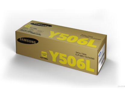 Obrázek HP - Samsung CLT-Y506L High Yield Yellow Toner Cartridge (3,500 pages)