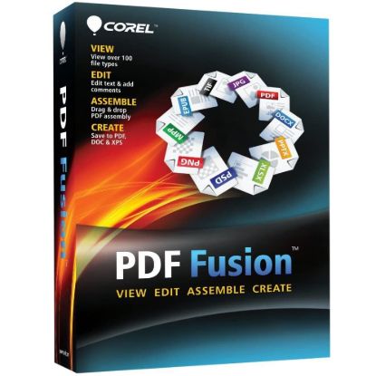Obrázek Corel PDF Fusion 1 Lic ML (2501-5000) ESD