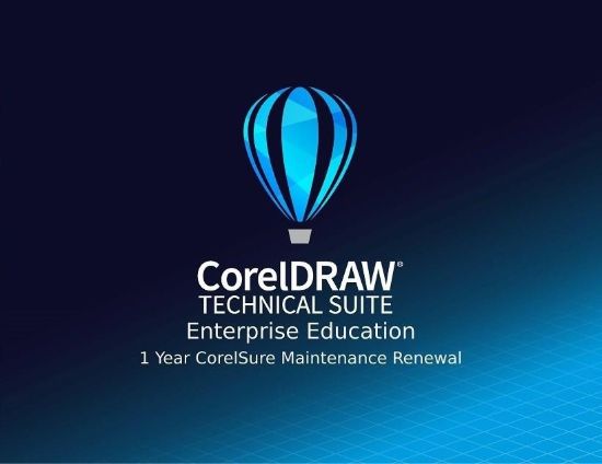 Obrázek CorelDRAW Technical Suite 2026 3D CAD Education Perpetual License (incl. 1 Yr CorelSure Maintenance)(1- 4)