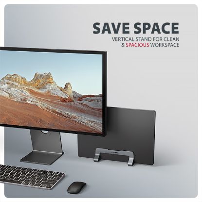 Obrázek AXAGON STND- LAB hliníkový stojan na notebook 10"- 17.3" nastavitelná výška, černý