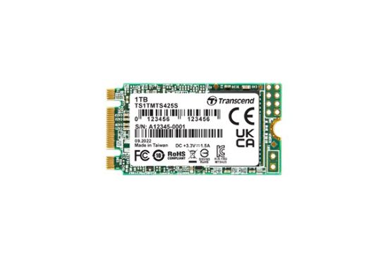 Obrázek TRANSCEND SSD 425S 500GB, M.2 2242 SSD, SATA3 B+M Key, TLC