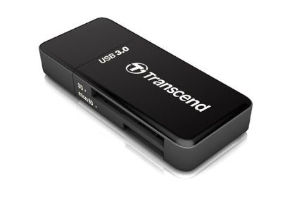 Obrázek TRANSCEND Card Reader F5, USB 3.0, Black