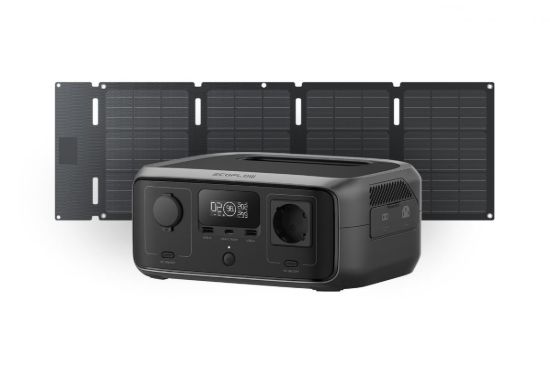 Obrázek EcoFlow River 3 UPS + EcoFlow 45 W solární panel (Typ- C) (Hard Bundle)