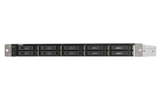 Obrázek QNAP TS-h1090FU-7302P-256G (16C/EPYC7302P/3,3GHz/256GBRAM/10xU.2/2x2,5GbE/2xSFP28/3xUSB3.2/2xPCIe/RP)