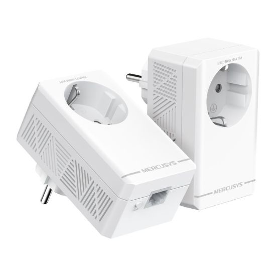Obrázek MERCUSYS MP500P KIT průchozí powerline set (AV1000, 1xGbELAN)