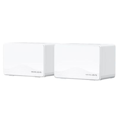 Obrázek MERCUSYS Halo H25BE(2- pack) WiFi7 Mesh (BE3600, 2, 4GHz/ 5GHz, 3xGbELAN/ WAN)