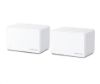 Obrázek MERCUSYS Halo H80X(2- pack) WiFi6 Mesh (AX3000, 2, 4GHz/ 5GHz, 3xGbELAN/ WAN)
