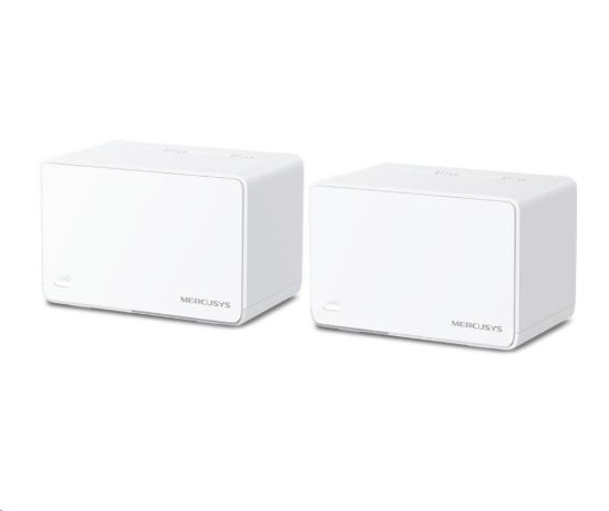 Obrázek MERCUSYS Halo H80X(2- pack) WiFi6 Mesh (AX3000, 2, 4GHz/ 5GHz, 3xGbELAN/ WAN)