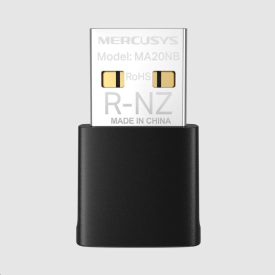 Obrázek MERCUSYS MA20NB WiFi5 USB nano adapter (AC650, 2, 4GHz/ 5GHz, Bluetooth5.0, USB2.0)