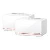 Obrázek MERCUSYS Halo H37BE(2- pack) WiFi7 Mesh (BE6500, 2, 4GHz/ 5GHz, 2 x 2, 5GbELAN/ WAN, 1xGbELAN/ WAN)