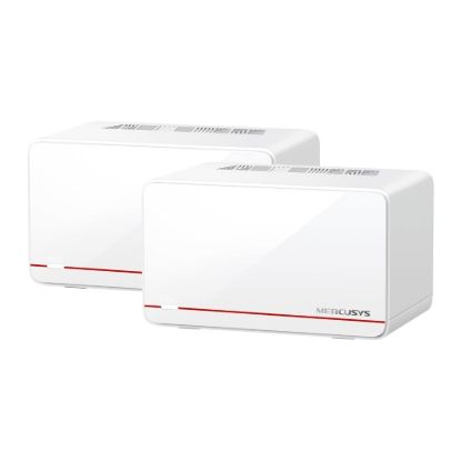 Obrázek MERCUSYS Halo H37BE(2- pack) WiFi7 Mesh (BE6500, 2, 4GHz/ 5GHz, 2 x 2, 5GbELAN/ WAN, 1xGbELAN/ WAN)