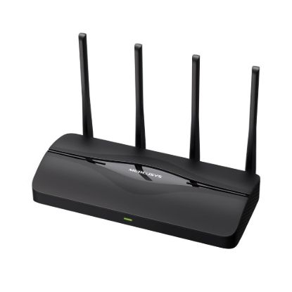 Obrázek MERCUSYS MR27BE EasyMesh WiFi7 router (BE3600, 2, 4GHz/ 5GHz, 1 x 2, 5GbEWAN, 1 x 2, 5GbELAN, 2xGbE)