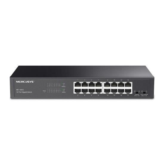 Obrázek MERCUSYS switch MS116GS (16xGbE, fanless)