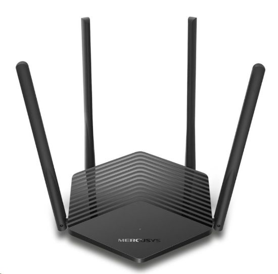 Obrázek MERCUSYS MR60X WiFi6 router (AX1500, 2, 4GHz/ 5GHz, 2xGbELAN, 1xGbEWAN)