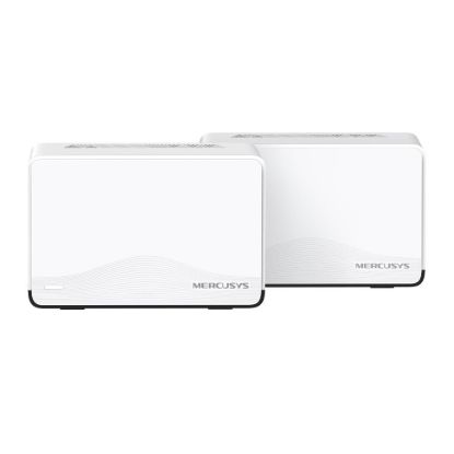 Obrázek MERCUSYS Halo H27BE(2- pack) WiFi7 Mesh (BE3600, 2, 4GHz/ 5GHz, 1 x 2, 5GbELAN/ WAN, 2xGbELAN/ WAN)
