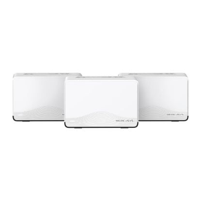 Obrázek MERCUSYS Halo H27BE(3- pack) WiFi7 Mesh (BE3600, 2, 4GHz/ 5GHz, 1 x 2, 5GbELAN/ WAN, 2xGbELAN/ WAN)