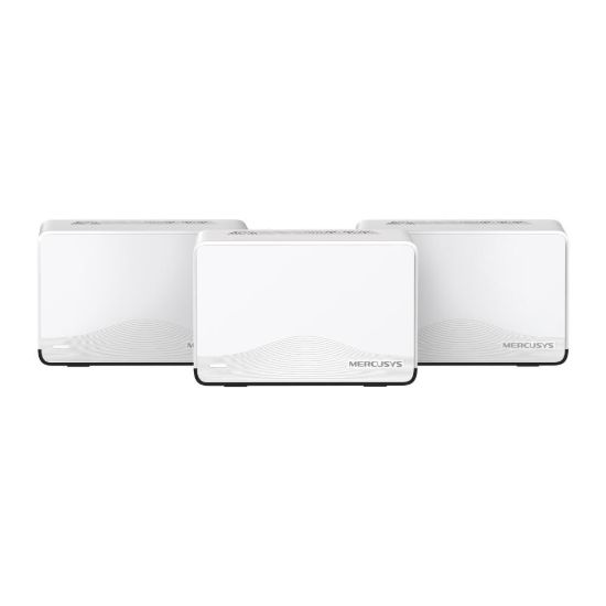 Obrázek MERCUSYS Halo H27BE(3- pack) WiFi7 Mesh (BE3600, 2, 4GHz/ 5GHz, 1 x 2, 5GbELAN/ WAN, 2xGbELAN/ WAN)
